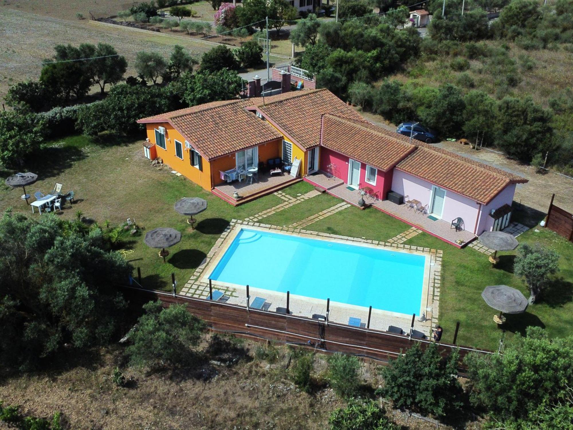 Villa Erilia San Giovanni Suèrgiu Exteriér fotografie